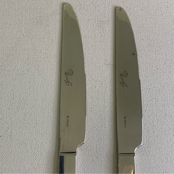 2 Fiestaware Fiesta Celebration Silverware Rainbow Flatware Knives Knife 9.25" - Picture 4 of 8